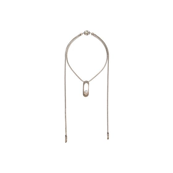 Colar Double Style Prata Boho
